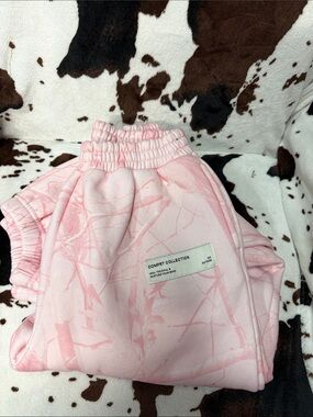 Comfort Collection Kids Pink Joggers